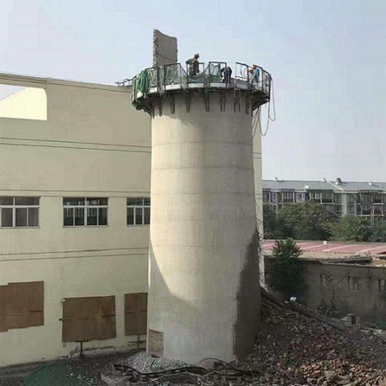 水泥烟囱拆除怎样才能保证施工安全