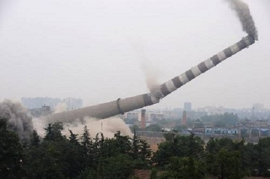 浙江烟囱定向拆除爆破技术