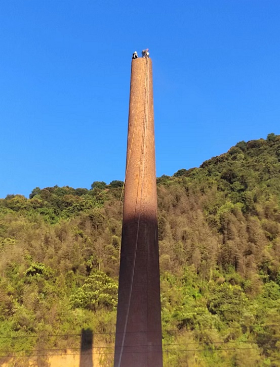 砖烟囱拆除公司:人工拆除新工艺,优质高效